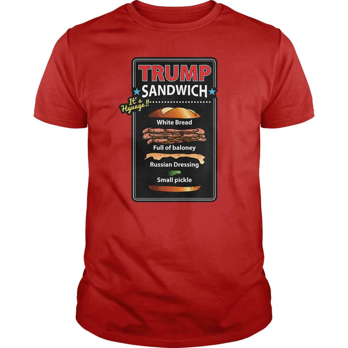 Trump Sandwich - Adult & Kids T-Shirts, Sweatshirts & Hoodies apparel design preview 1