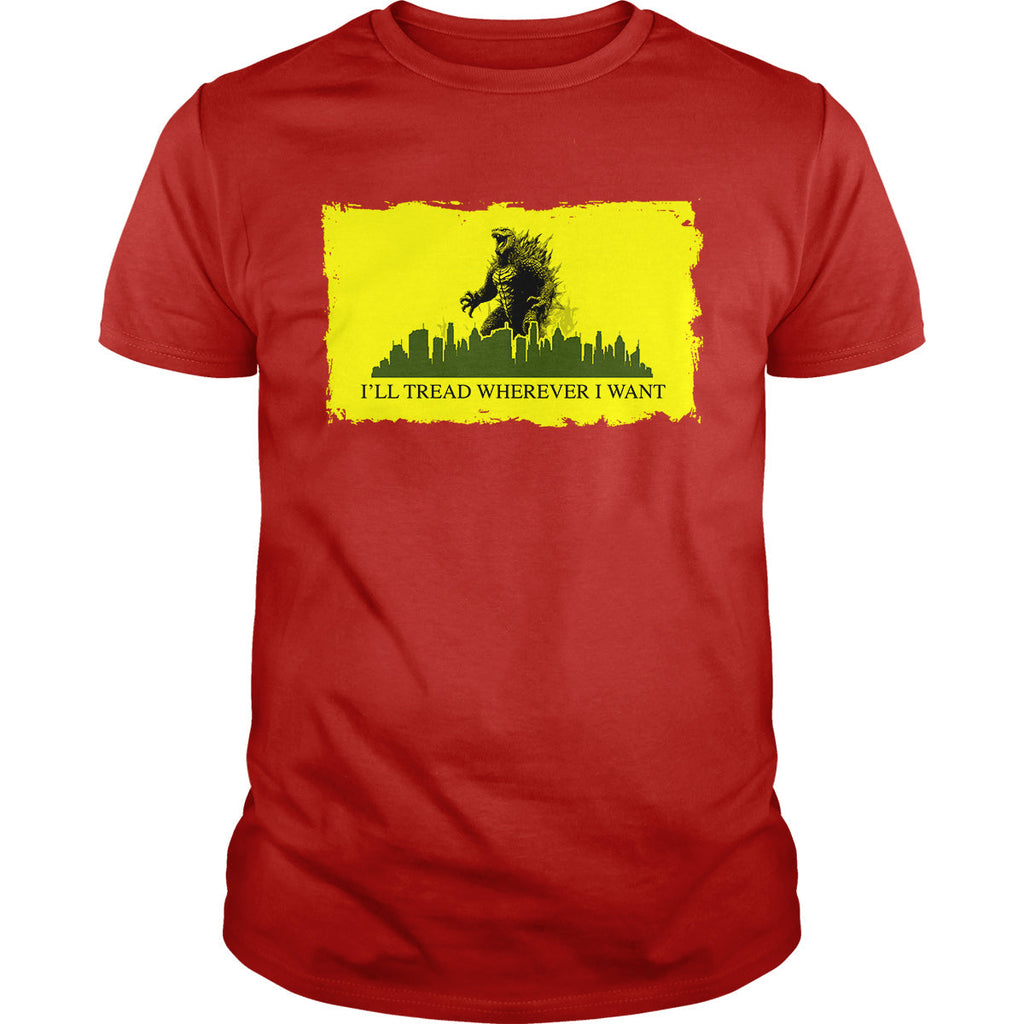 Tread Wherever I Want - Adult & Kids T-Shirts, Sweatshirts & Hoodies apparel design preview 1