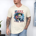 Reel Cool Dad Fishing Fisherman Daddy - Adult & Kids T-Shirts, Sweatshirts & Hoodies apparel design preview 1