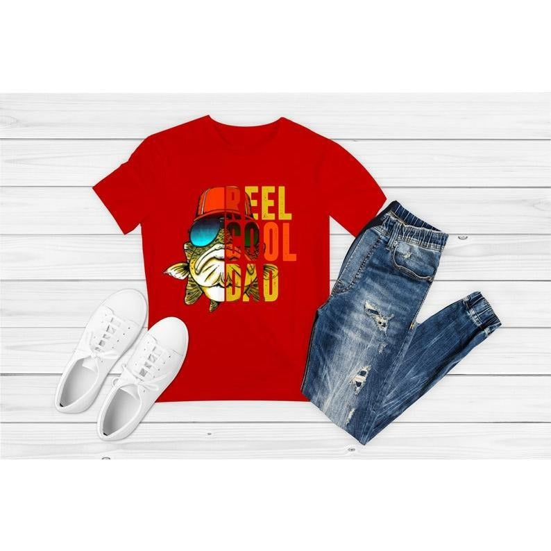 Reel Cool Dad Club - Adult & Kids T-Shirts, Sweatshirts & Hoodies apparel design preview 1