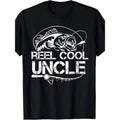 [Reel Cool Uncle Cotton Breathable Round Neck - Adult & Kids T-Shirts, Sweatshirts & Hoodies apparel design preview 1