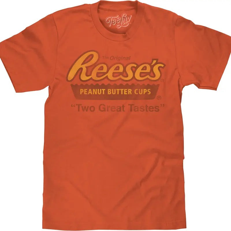 Reese'S "Two Great Tastes" Big Tall Orange - Adult & Kids T-Shirts, Sweatshirts & Hoodies apparel design preview 1