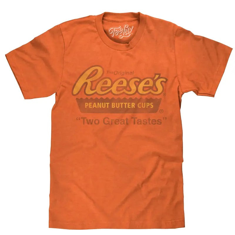 Reese'S Peanut Butter Cup Two Great Tastes Orange - Adult & Kids T-Shirts, Sweatshirts & Hoodies apparel design preview 1