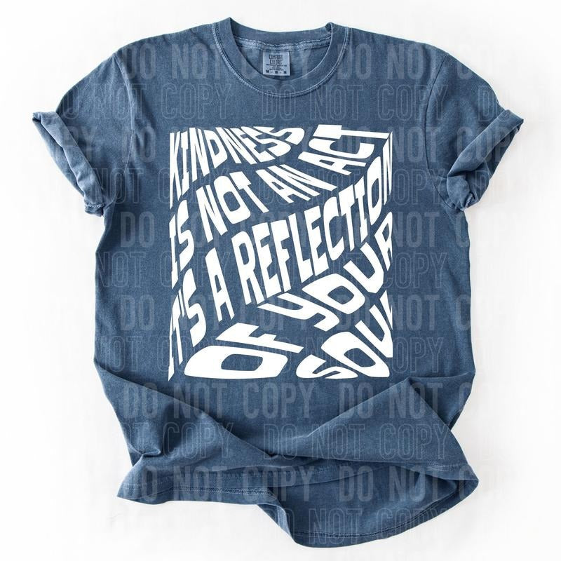 Reflection Your Soul DTF Transfers THIS IS NOT - Adult & Kids T-Shirts, Sweatshirts & Hoodies apparel design preview 1