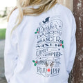 'Reindeer Names' Front Back - Adult & Kids T-Shirts, Sweatshirts & Hoodies apparel design preview 1