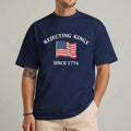 Rejecting Kings Since 1776 Protest Pro Democracy Anti - Adult & Kids T-Shirts, Sweatshirts & Hoodies apparel design preview 1