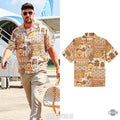 Replica Travis Kelce Perte Dego Patchwork Hawaiian - Adult & Kids T-Shirts, Sweatshirts & Hoodies apparel design preview 1
