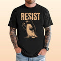 Resist Hand Off Retro Vintage Hiphop Soft Cotton - Adult & Kids T-Shirts, Sweatshirts & Hoodies apparel design preview 1