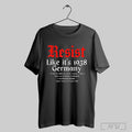 Resist Like Its 1938 Germany Retro Png - Adult & Kids T-Shirts, Sweatshirts & Hoodies apparel design preview 1