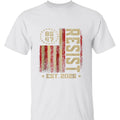 Resist American Flag Political Activism Protest Anti - Adult & Kids T-Shirts, Sweatshirts & Hoodies apparel design preview 1