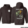 Rest Easy Come Go Skeleton Casual You Menswear - Adult & Kids T-Shirts, Sweatshirts & Hoodies apparel design preview 1