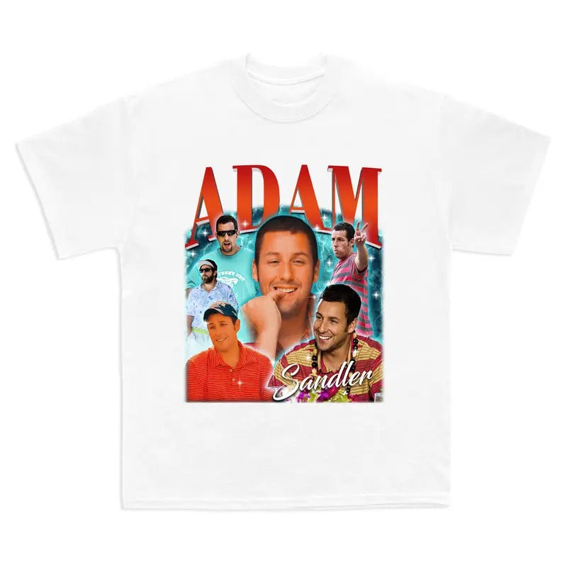 Retro Ad4m Sandl4r Funny Cotton Menswear Streetwear - Adult & Kids T-Shirts, Sweatshirts & Hoodies apparel design preview 1