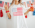 Retro America American Flag 4th July Fourth Patriotic - Adult & Kids T-Shirts, Sweatshirts & Hoodies apparel design preview 1