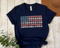 Retro American Flag 4th July Fourth USA Patriotic - Adult & Kids T-Shirts, Sweatshirts & Hoodies apparel design preview 1