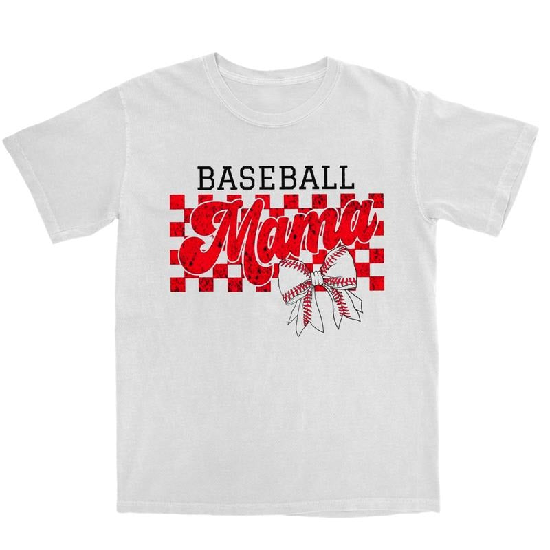 Retro Baseball Mama Vintage Sports Game Day Team Mom - Adult & Kids T-Shirts, Sweatshirts & Hoodies apparel design preview 1