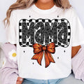 Retro Basketball Mama Coquette Bow - Adult & Kids T-Shirts, Sweatshirts & Hoodies apparel design preview 1