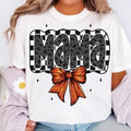 Retro Basketball Mama Coquette Bow Mom - Adult & Kids T-Shirts, Sweatshirts & Hoodies apparel design preview 1