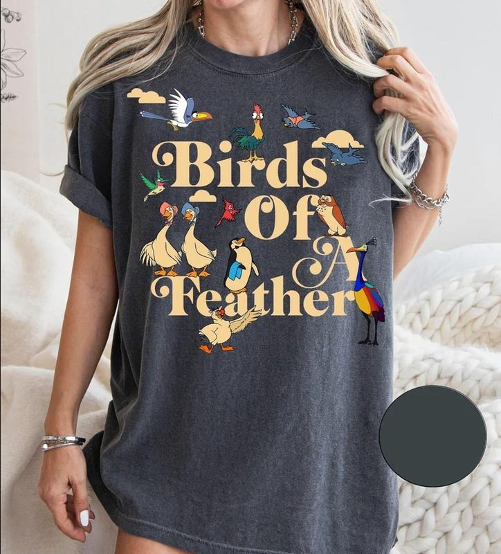 Retro Bird Characters Group Girl Trip Summer Outfits - Adult & Kids T-Shirts, Sweatshirts & Hoodies apparel design preview 1
