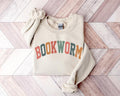Retro Bookworm Teacher Book Reading ESL Cute - Adult & Kids T-Shirts, Sweatshirts & Hoodies apparel design preview 1