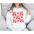 Retro Checkered Heart Valentines Hearts Love Coquette - Adult & Kids T-Shirts, Sweatshirts & Hoodies apparel design preview 1