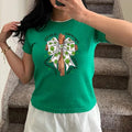 Retro Coquette St Patrick'S Day Bow Not Lucky Simply - Adult & Kids T-Shirts, Sweatshirts & Hoodies apparel design preview 1