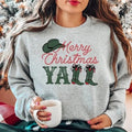 Retro Cowboy Merry Yall Western Countryside Cowgirl - Adult & Kids T-Shirts, Sweatshirts & Hoodies apparel design preview 1