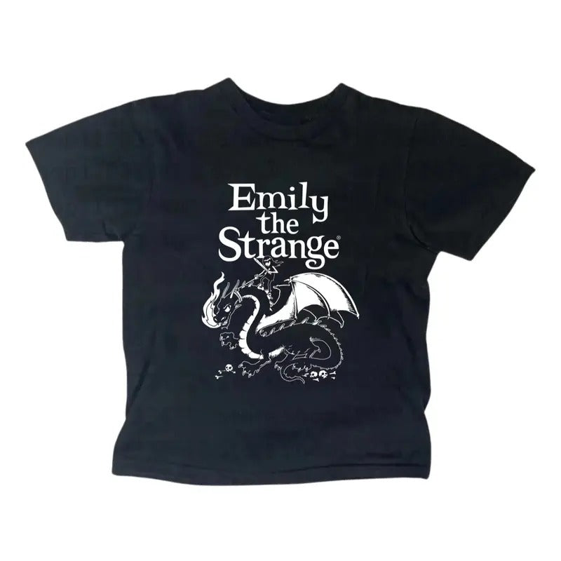 Retro Emily Strange Baby Gothic Emo Girl Y2k Top - Adult & Kids T-Shirts, Sweatshirts & Hoodies apparel design preview 1