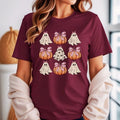 Retro Halloween Coquette Hallowen Pumpkin Pink Bow - Adult & Kids T-Shirts, Sweatshirts & Hoodies apparel design preview 1