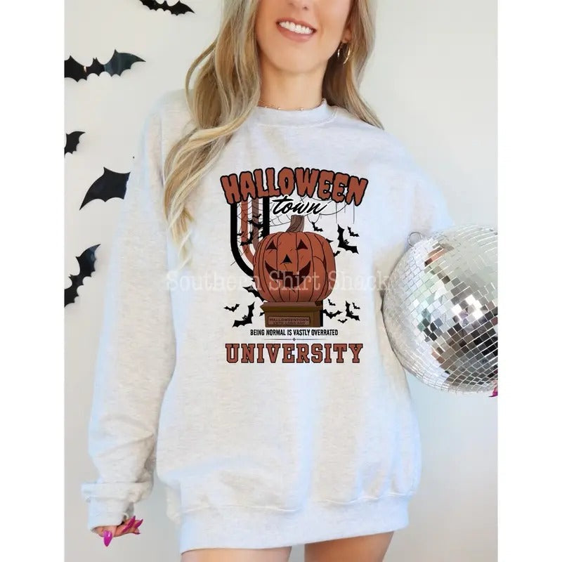 Retro Halloweentown - Adult & Kids T-Shirts, Sweatshirts & Hoodies apparel design preview 1