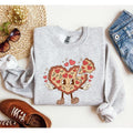Retro Heart Pie Vintage Crew Neck Love Cupid - Adult & Kids T-Shirts, Sweatshirts & Hoodies apparel design preview 1