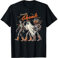 Retro Howdy Ghouls Skeleton Cowboy Western Rodeo - Adult & Kids T-Shirts, Sweatshirts & Hoodies apparel design preview 1