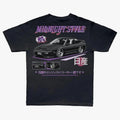 Retro JDM Car Anime Cotton Full Colors Sizes - Adult & Kids T-Shirts, Sweatshirts & Hoodies apparel design preview 1