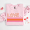 Retro Love Woman Heart Cute Valentine Valentines - Adult & Kids T-Shirts, Sweatshirts & Hoodies apparel design preview 1