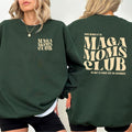Retro Maga Moms Club Social Mom Mama Cotton - Adult & Kids T-Shirts, Sweatshirts & Hoodies apparel design preview 1