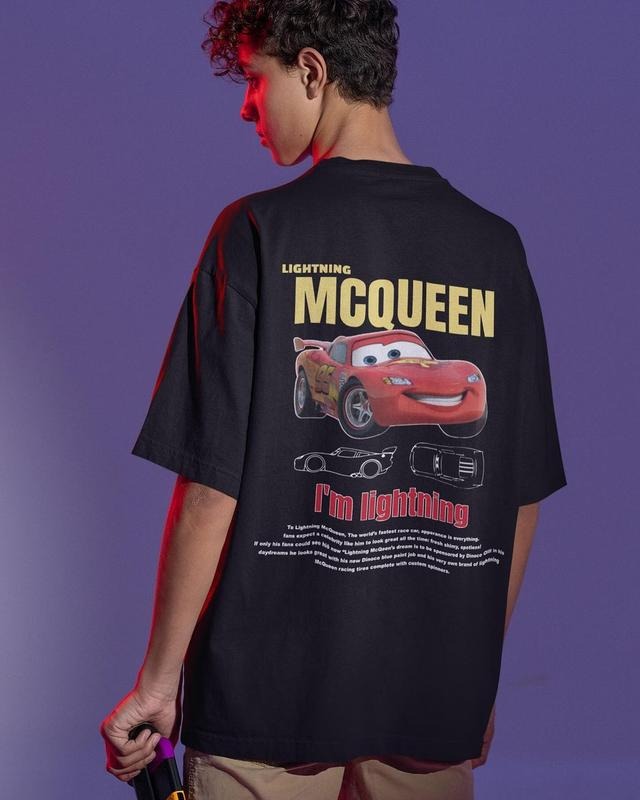 Retro McQueen Cars Movie Lightning Piston Cup - Adult & Kids T-Shirts, Sweatshirts & Hoodies apparel design preview 1