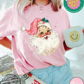 Retro Pink Santa Matching Vintage Claus - Adult & Kids T-Shirts, Sweatshirts & Hoodies apparel design preview 1