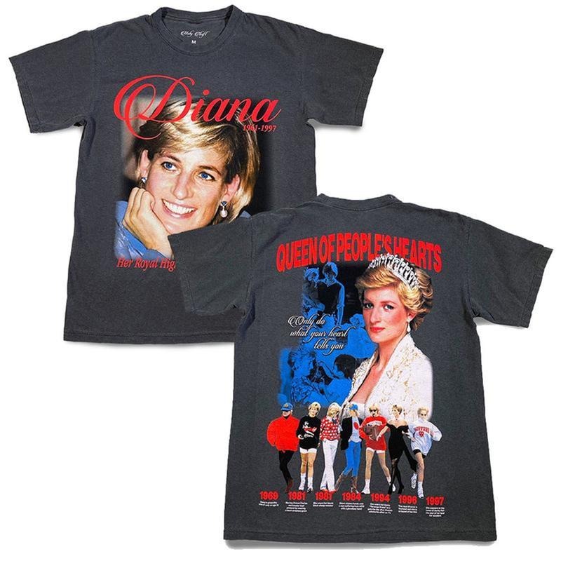 Retro Princess Diana Vintage - Adult & Kids T-Shirts, Sweatshirts & Hoodies apparel design preview 1
