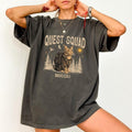 Retro Quest Squad Comfort Colors Bookish Romantasy - Adult & Kids T-Shirts, Sweatshirts & Hoodies apparel design preview 1