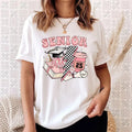 Retro Senior 2025 Class Graduation Matching Girl - Adult & Kids T-Shirts, Sweatshirts & Hoodies apparel design preview 1