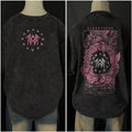 Retro Sleep Token Rose Red Heavy Metal Washed - Adult & Kids T-Shirts, Sweatshirts & Hoodies apparel design preview 1