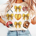 Retro Softball Bow Coquette Mom Season - Adult & Kids T-Shirts, Sweatshirts & Hoodies apparel design preview 1