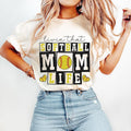 Retro Softball Mom Life Mama Game Day - Adult & Kids T-Shirts, Sweatshirts & Hoodies apparel design preview 1