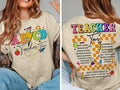 Retro Teacher ABCD Tour Back School End Year Pnh - Adult & Kids T-Shirts, Sweatshirts & Hoodies apparel design preview 1