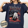 Retro Thirteen Throne Glass Darkness Claims Us - Adult & Kids T-Shirts, Sweatshirts & Hoodies apparel design preview 1