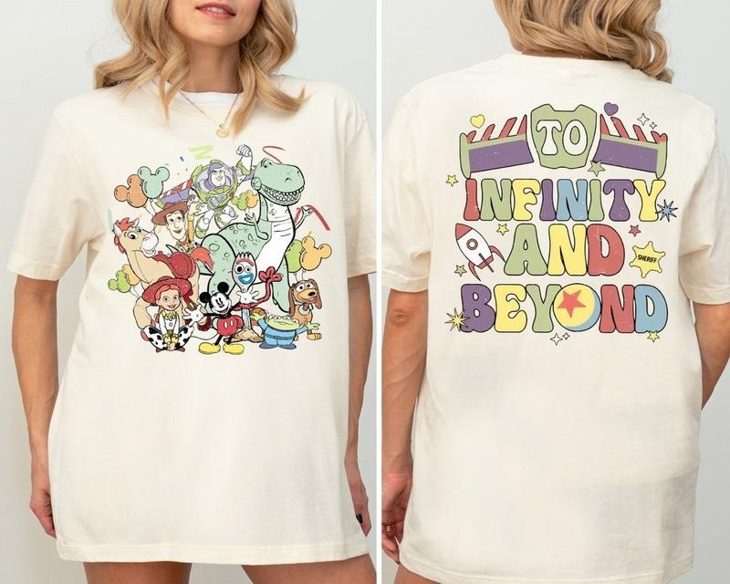 Retro Two Side Infinity Beyond Vintage Toy Land - Adult & Kids T-Shirts, Sweatshirts & Hoodies apparel design preview 1