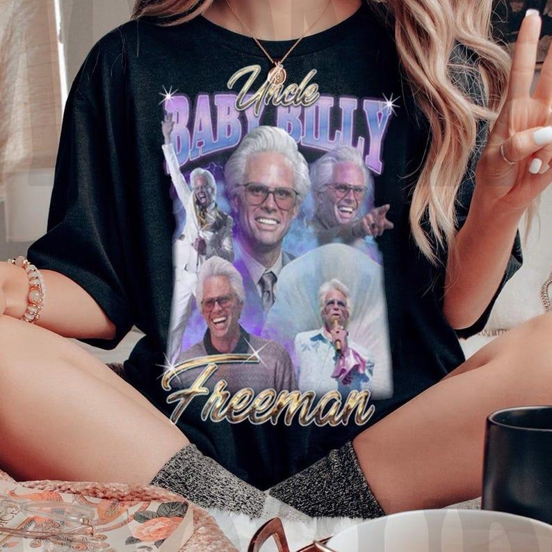 Retro Uncle Baby Billy Freeman Vintage Him Bootleg - Adult & Kids T-Shirts, Sweatshirts & Hoodies apparel design preview 1