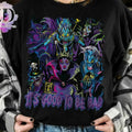 Retro Villains 'S Good Be Bad Halloween Family 2024 - Adult & Kids T-Shirts, Sweatshirts & Hoodies apparel design preview 1