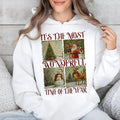 Retro Vintage Santa Claus Merry Cotton Polyester Fit - Adult & Kids T-Shirts, Sweatshirts & Hoodies apparel design preview 1