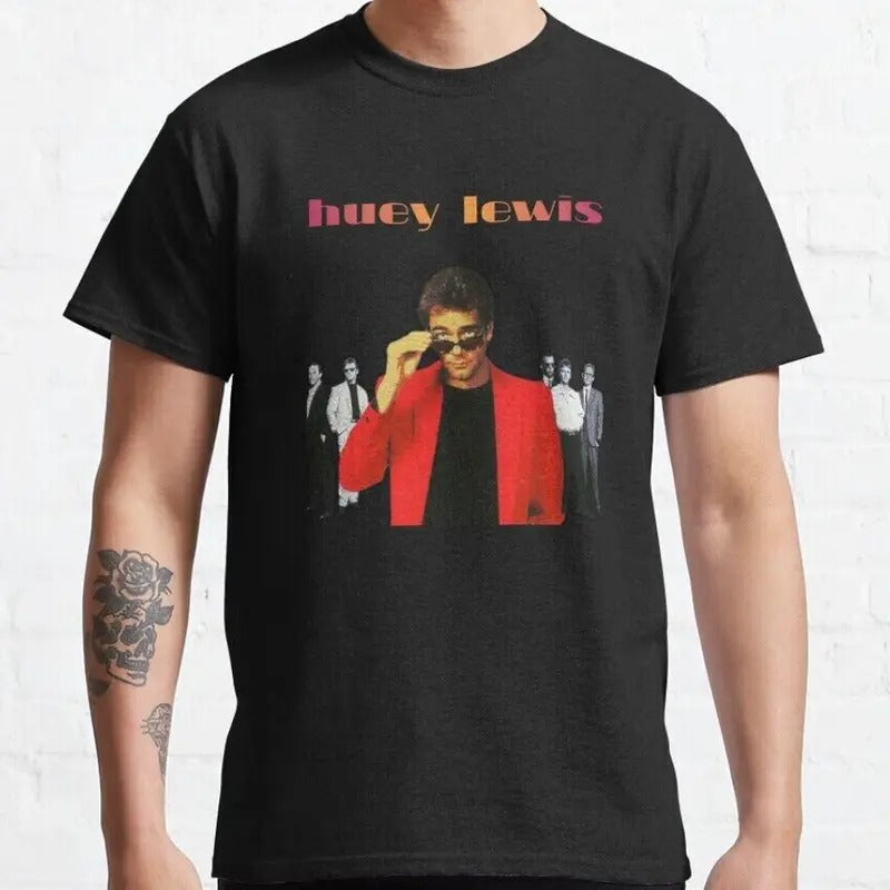 Retro Vintage Huey Band Legend Classic S 3XL - Adult & Kids T-Shirts, Sweatshirts & Hoodies apparel design preview 1