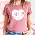 Retro XOXO Heart Vintage Super Soft - Adult & Kids T-Shirts, Sweatshirts & Hoodies apparel design preview 1